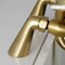 Kingston Brass KS227SB Deck Mount Clawfoot Tub Faucet with Hand Shower, Brushed Brass KS227SB - alternate 4